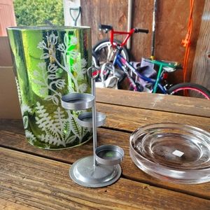 Partylite Garden Hurricane Tealight lamp